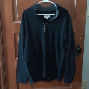 One men's winter shirt Quarter collar